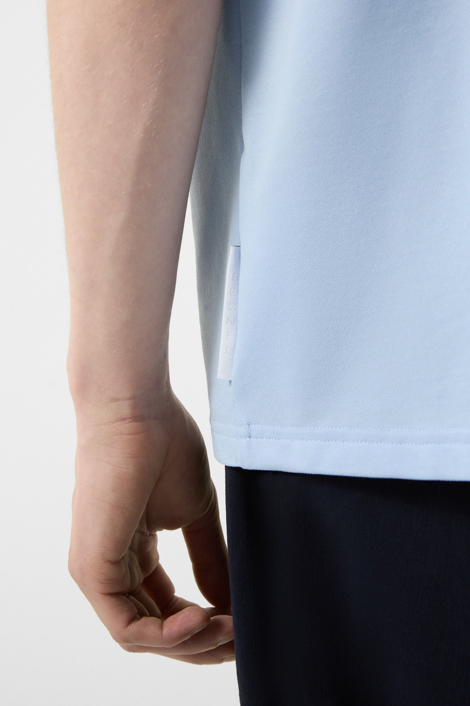 Timo polo shirt in Light blue - 5