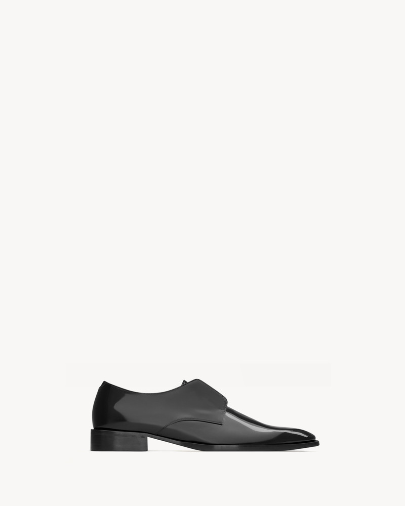 MILTON SLIP-ON DERBIES IN PATENT LEATHER 1