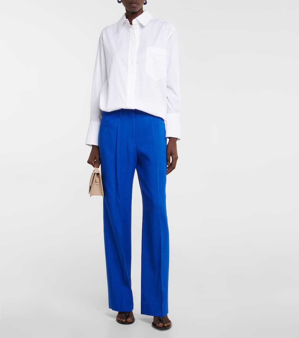 High-rise wide-leg pants - 2