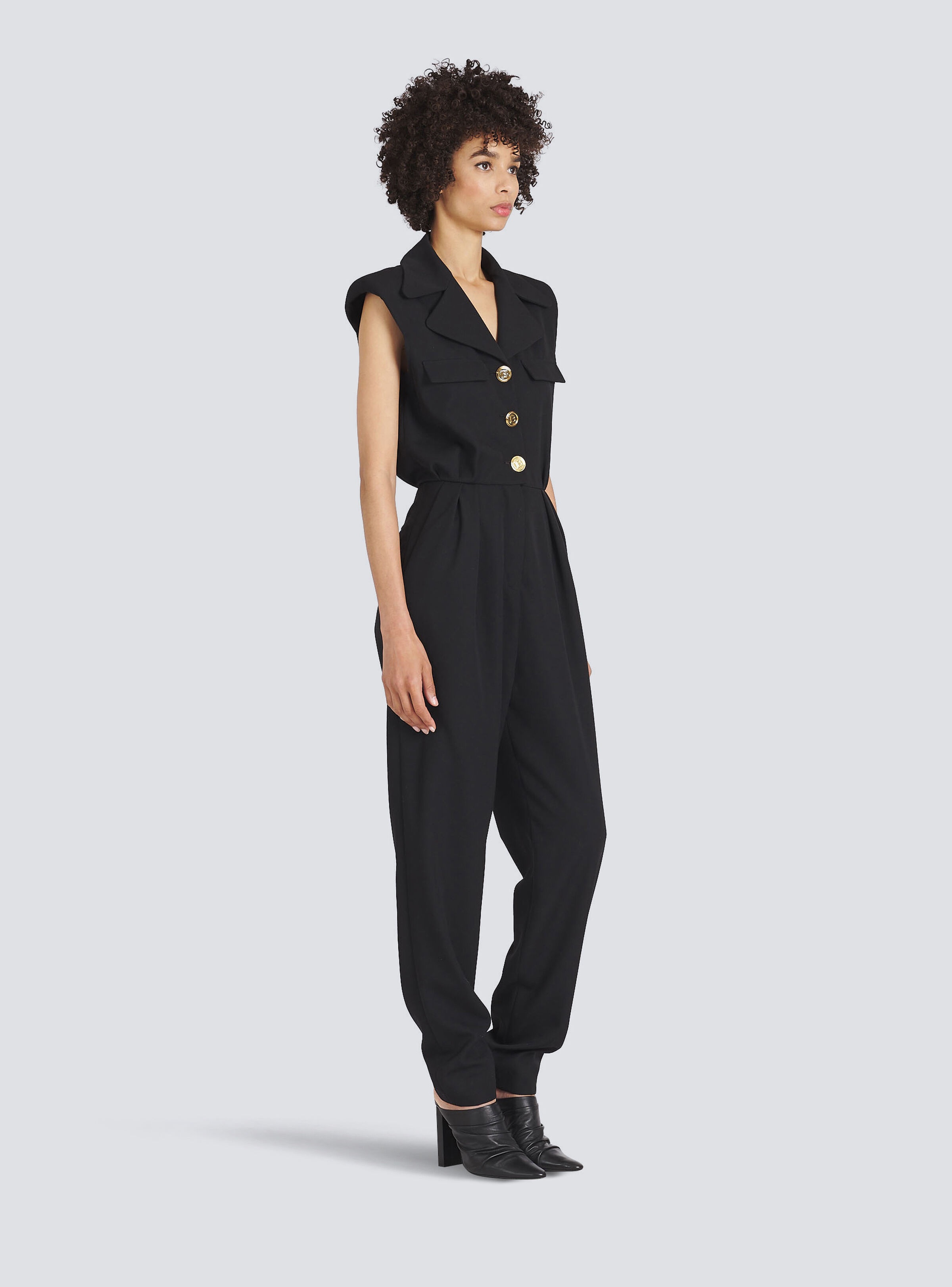 Wool jumpsuit - 4