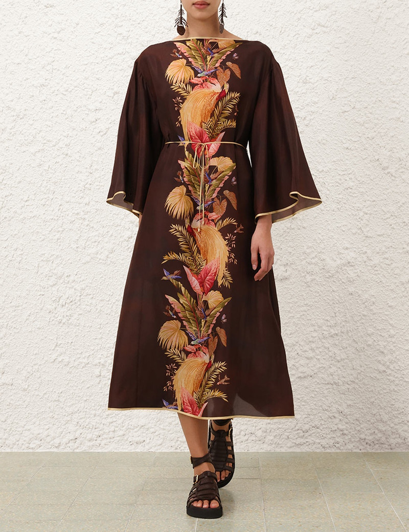 Zimmermann ASCENSION TUNIC MIDI DRESS outlook