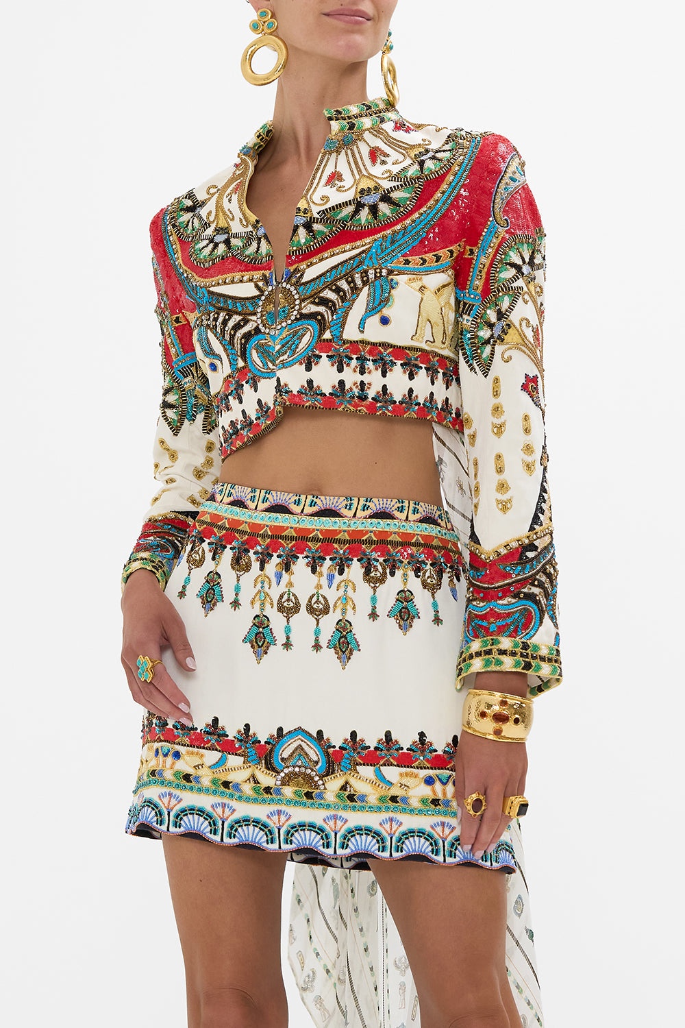 OPEN FRONT JACKET WITH FULL LENGTH BACK - 5