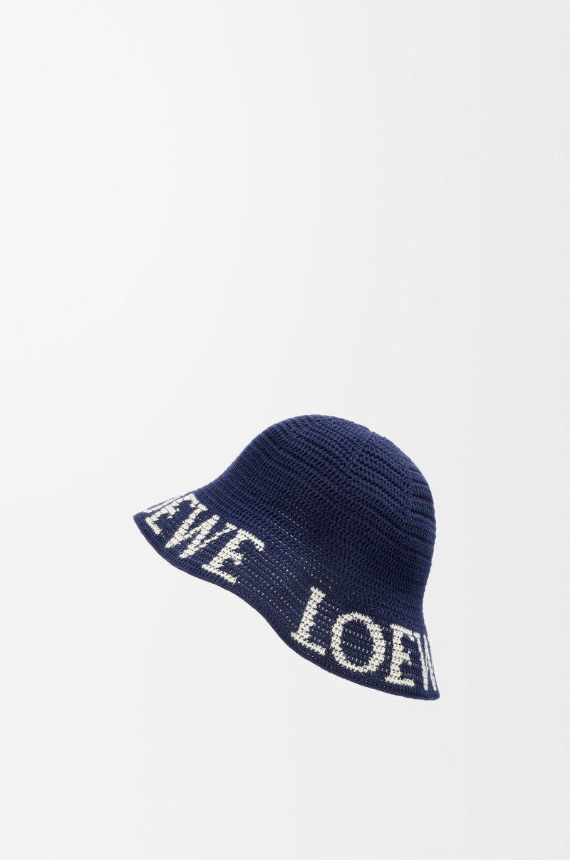 LOEWE bucket hat in cotton 3