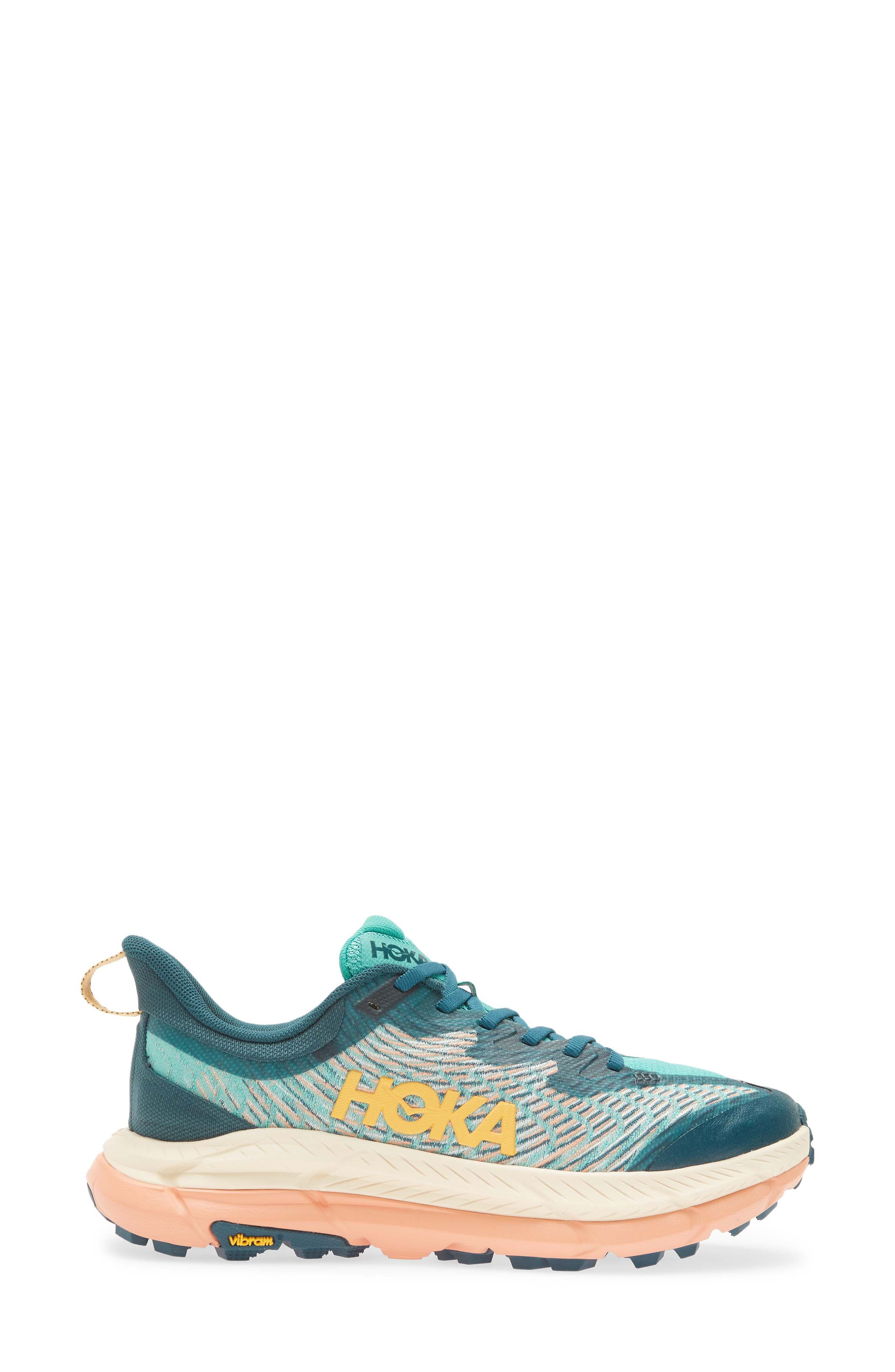HOKA Mafate Speed 4 Trail Running Shoe in Deep Teal /Water Garden at Nordstrom - 3