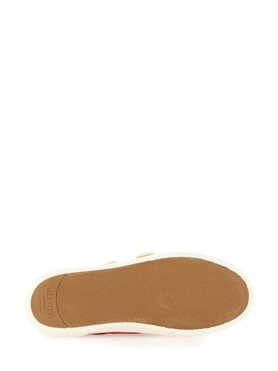 Valentino Garavani Women Velvet "Dollyboard" Ballerina Sneaker - 5