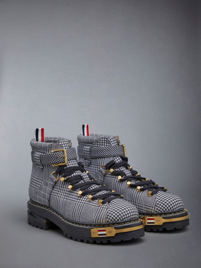 Thom Browne Prince of Wales Heavy Wool Suiting Hiking Boot outlook
