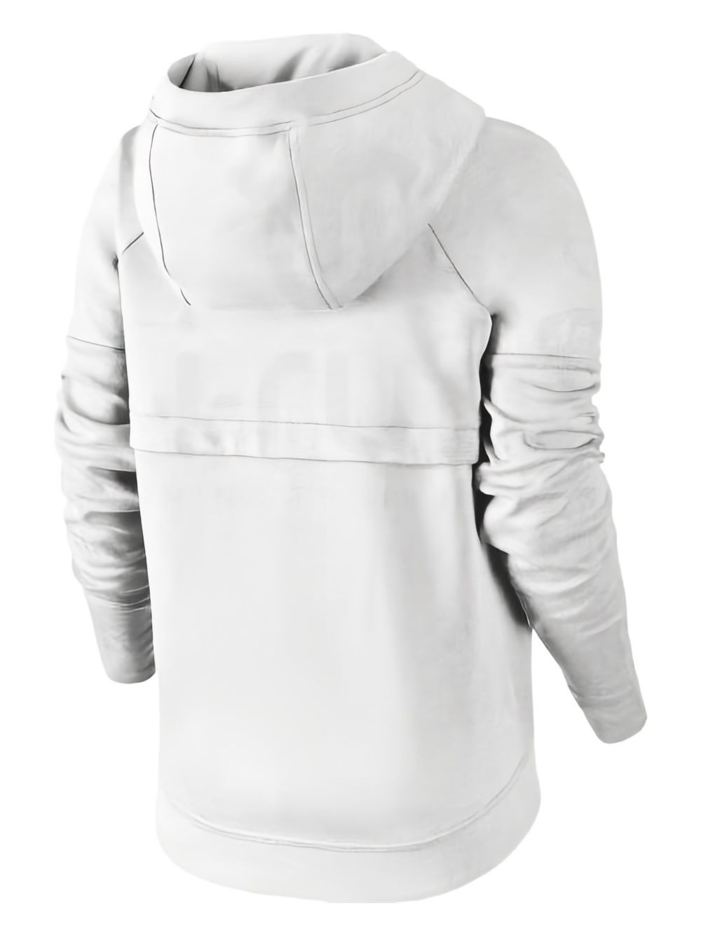 zip-fastening hoodie jacket - 2