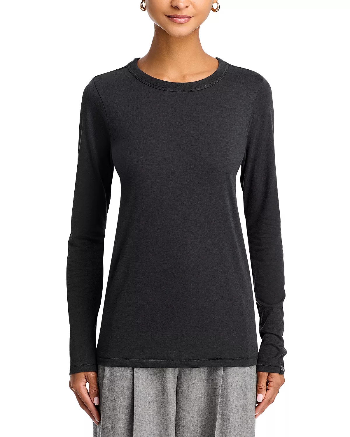 Long-Sleeve Crewneck Tee - 6
