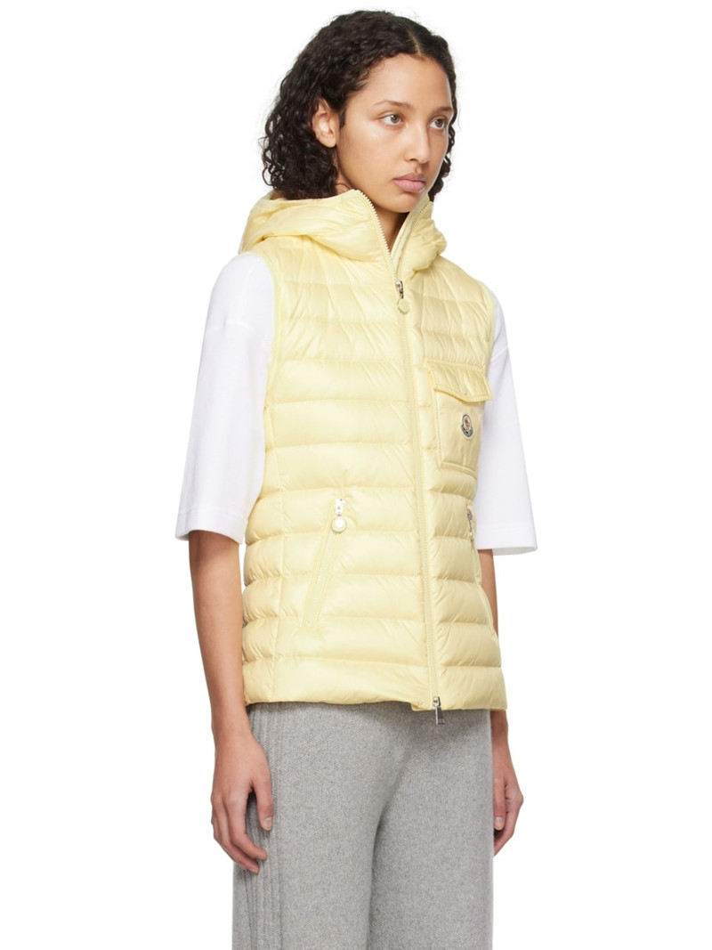 Yellow Glygos Down Vest 2