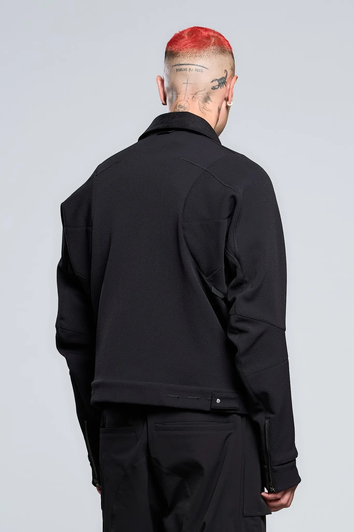 J86-SS schoeller® 3XDRY® WB-400™ Modular Work Jacket Black - 4