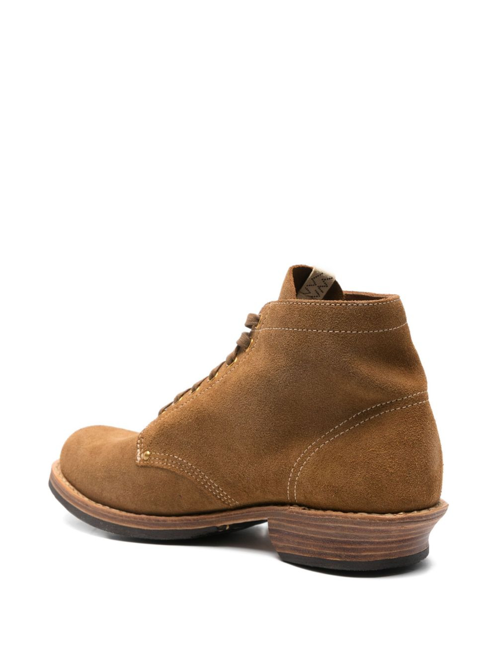 Brigadier lace-up suede boots - 3