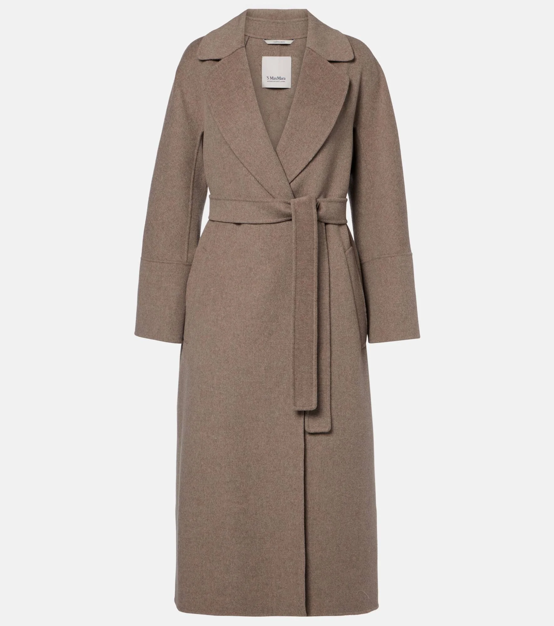 Elisa virgin wool wrap coat - 1