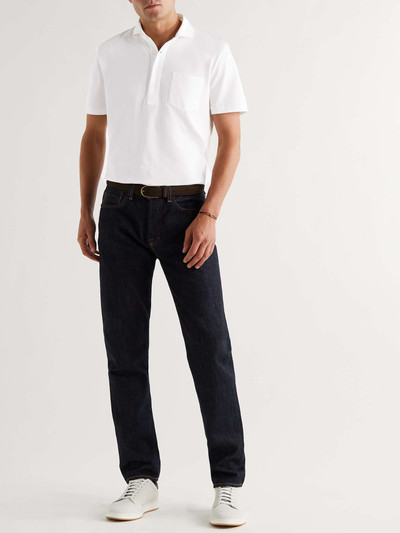 Ralph Lauren Logo-Embroidered Mercerised Cotton-Piqué Polo Shirt outlook