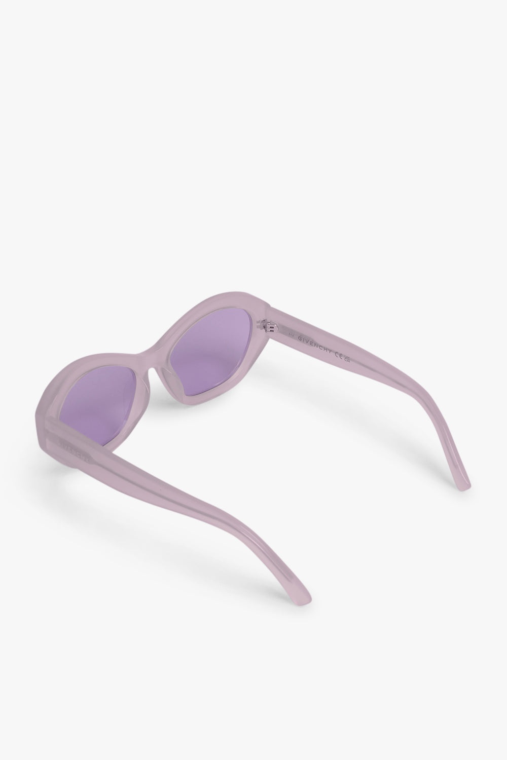 RECTANGLE SUNGLASSES | CLEAR PURPLE - 3