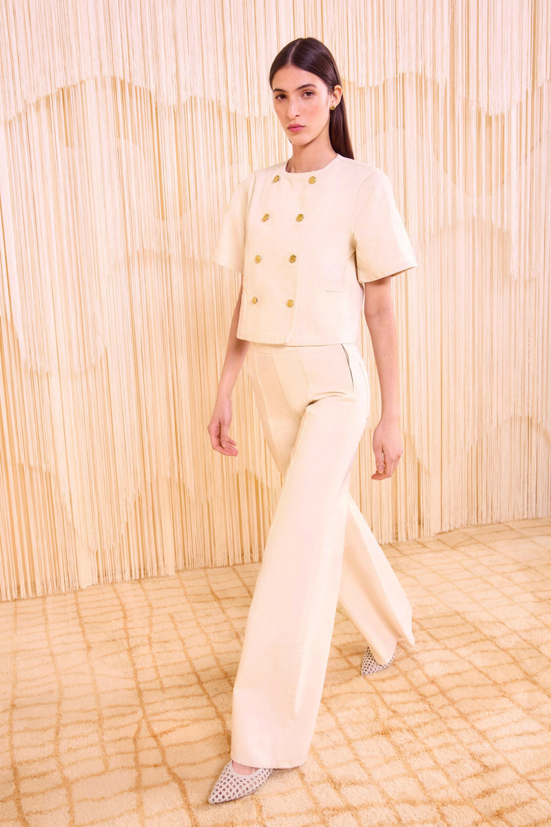 ULLA JOHNSON The Serge Short Sleeve Jacket outlook