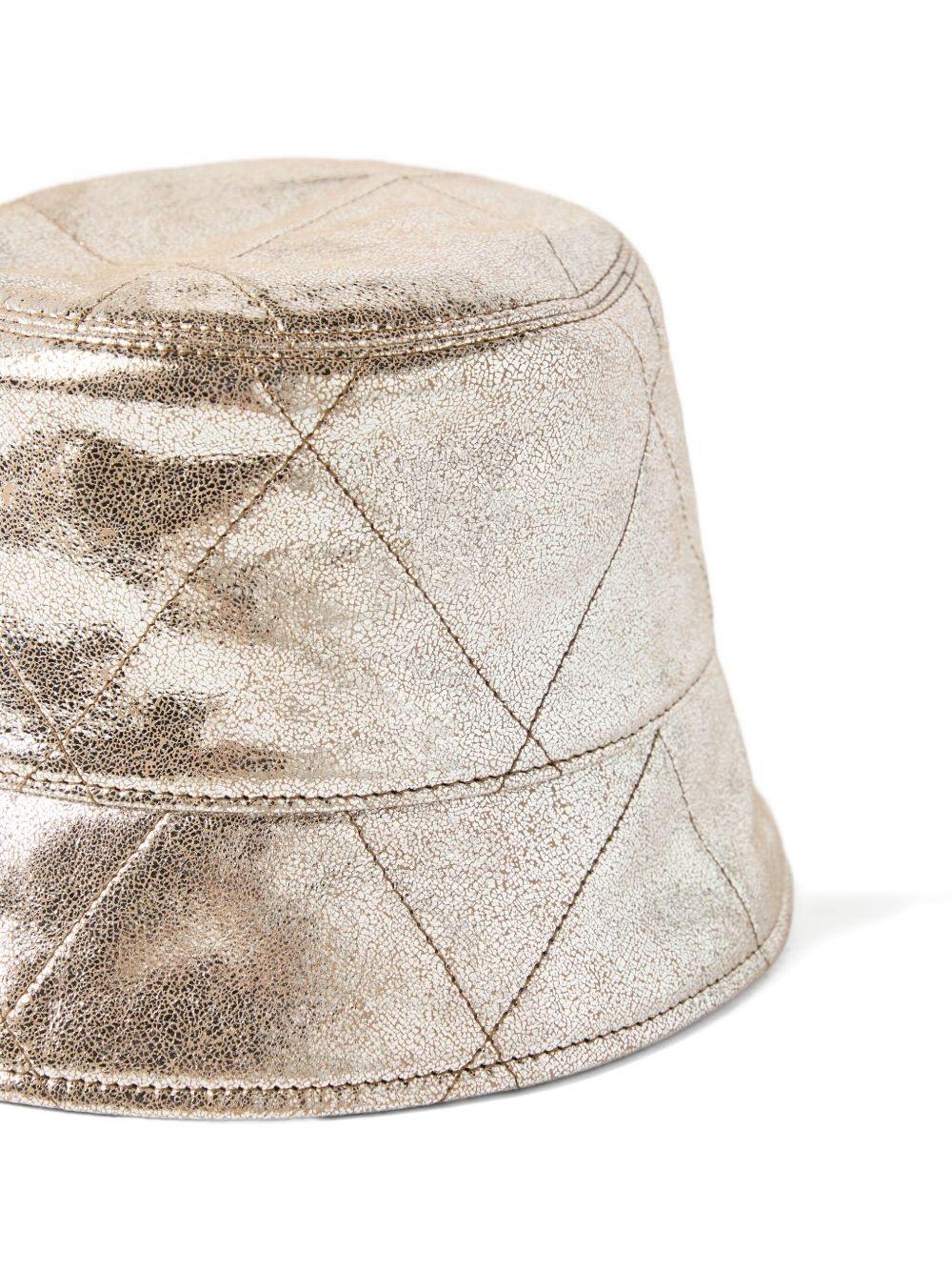 lamé bucket hat - 2