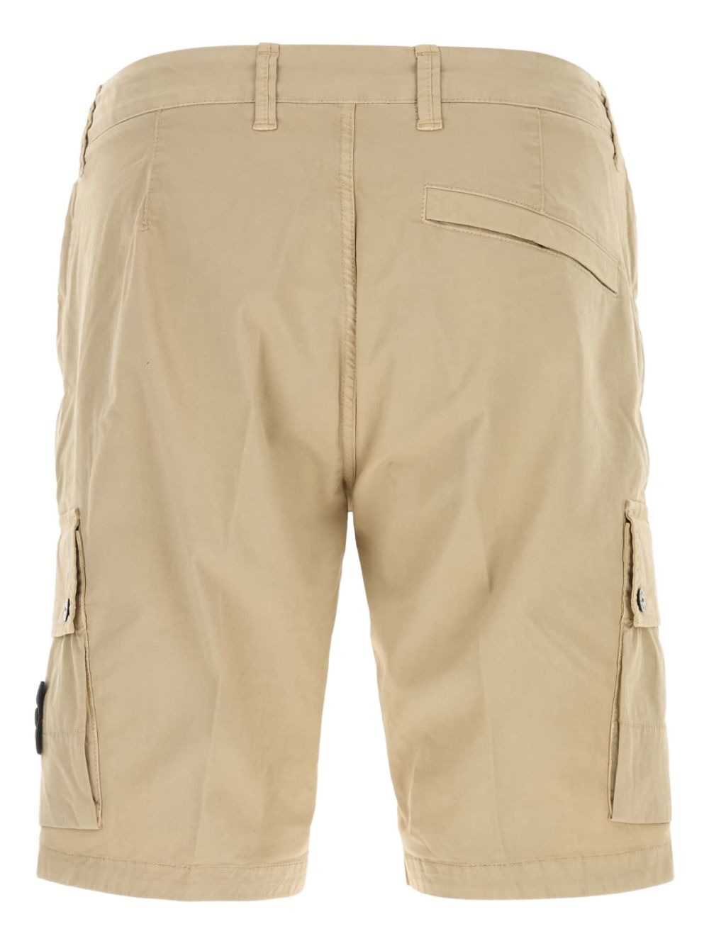 stretch-cotton cargo shorts - 2
