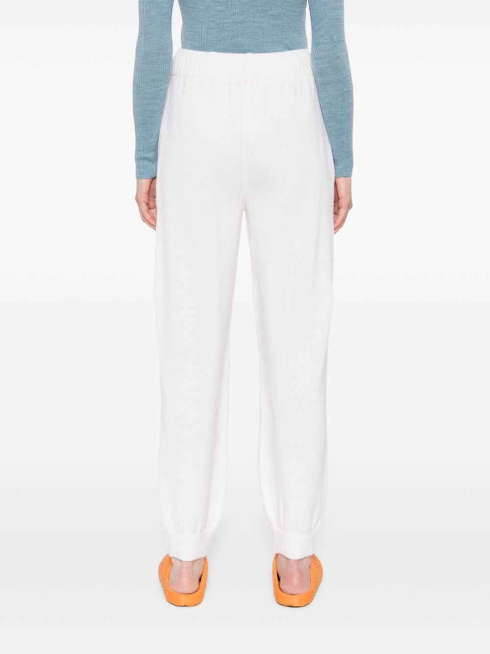 logo-embroidered track pants - 4