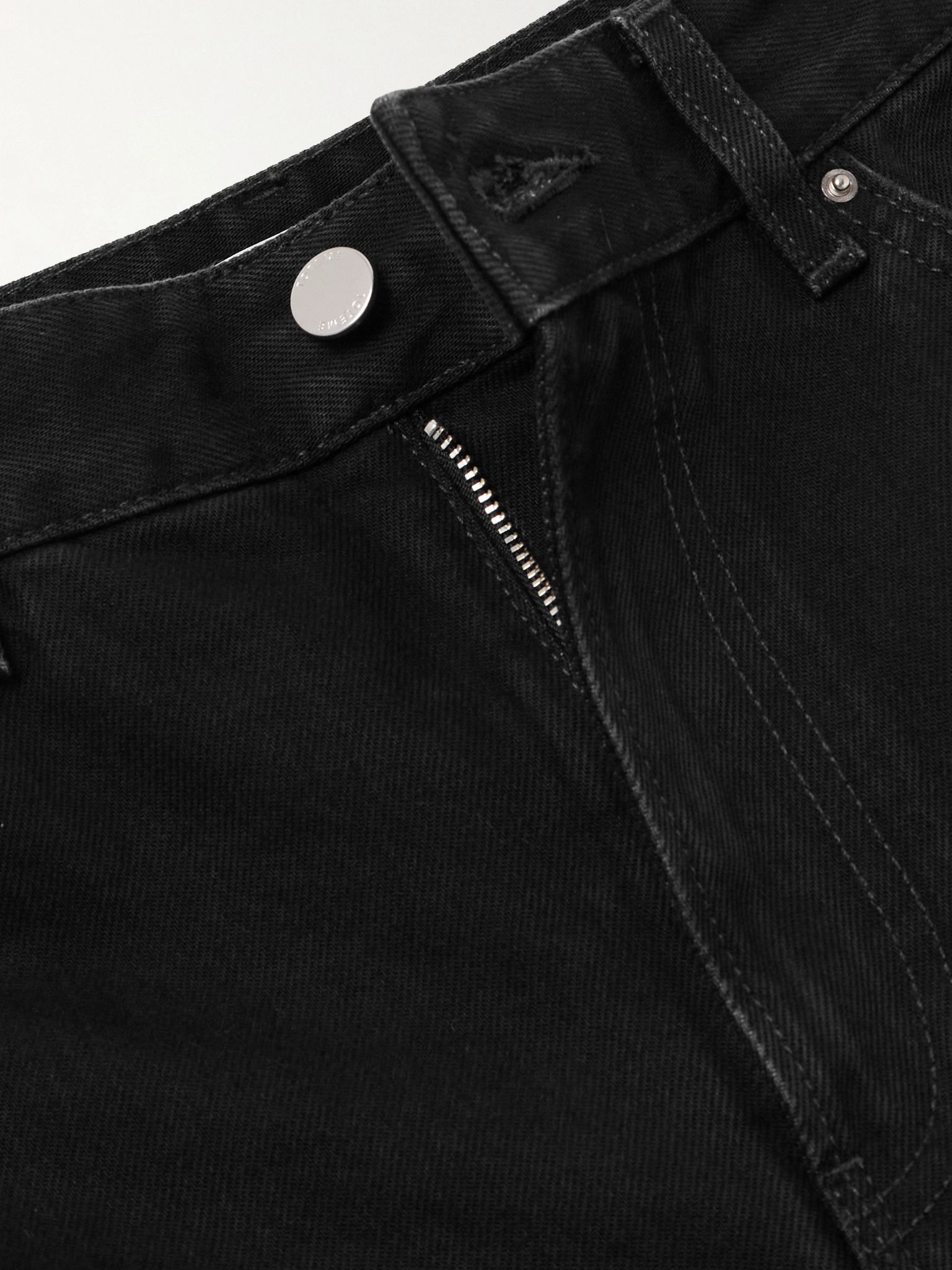 Garderob mid-rise slim-fit jeans Black - 5