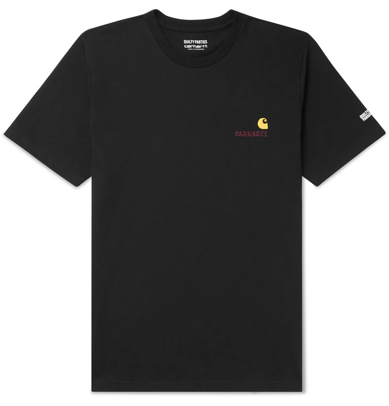 + Wacko Maria Logo-Embroidered Cotton-Jersey T-Shirt - 1