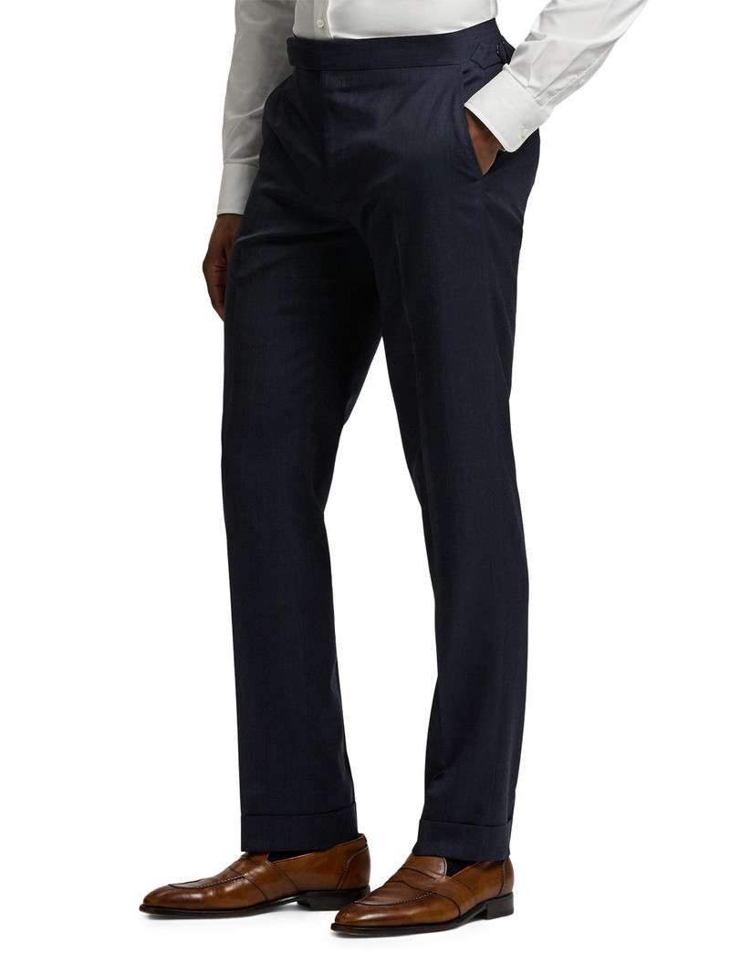 Men's Kent Tailored Pin Dot Suit - Navy Multi 9
