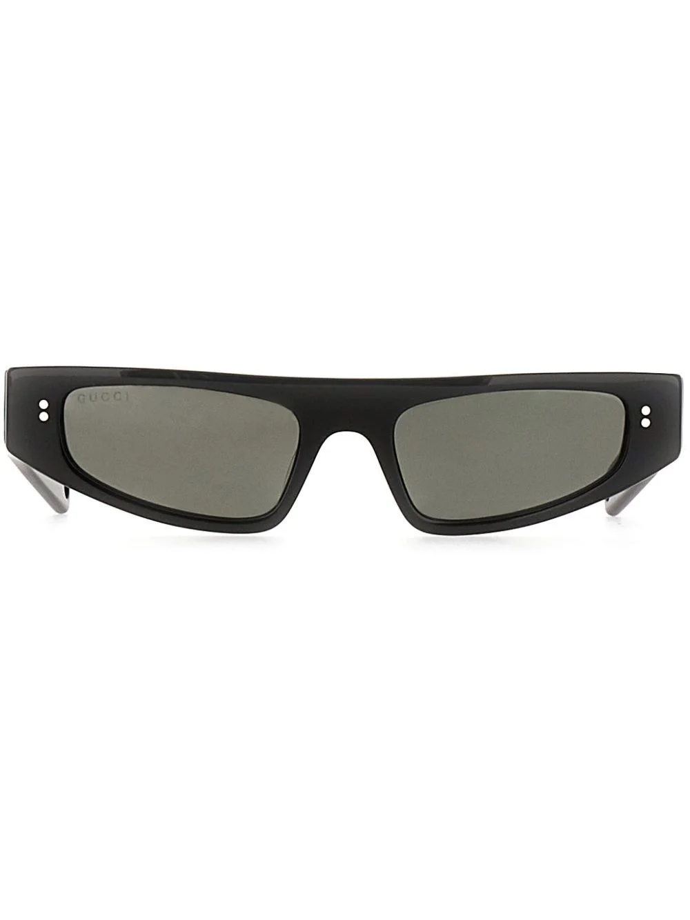 logo-print cat-eye frame sunglasses - 1