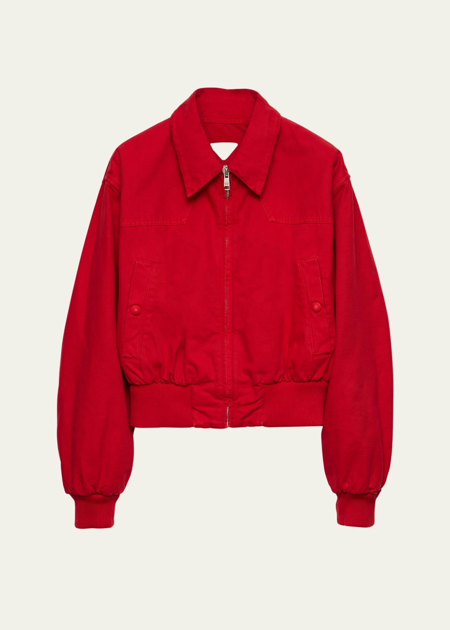 Canvas Old Bomber Jacket - 1