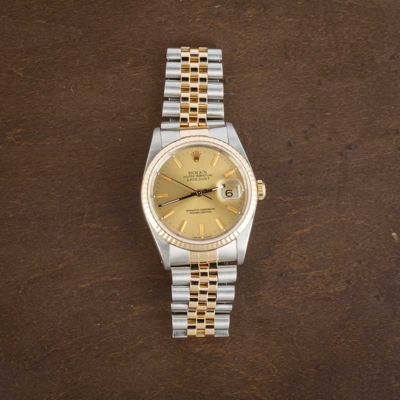 Rolex Datejust Ref 16233 Two Tone - 5