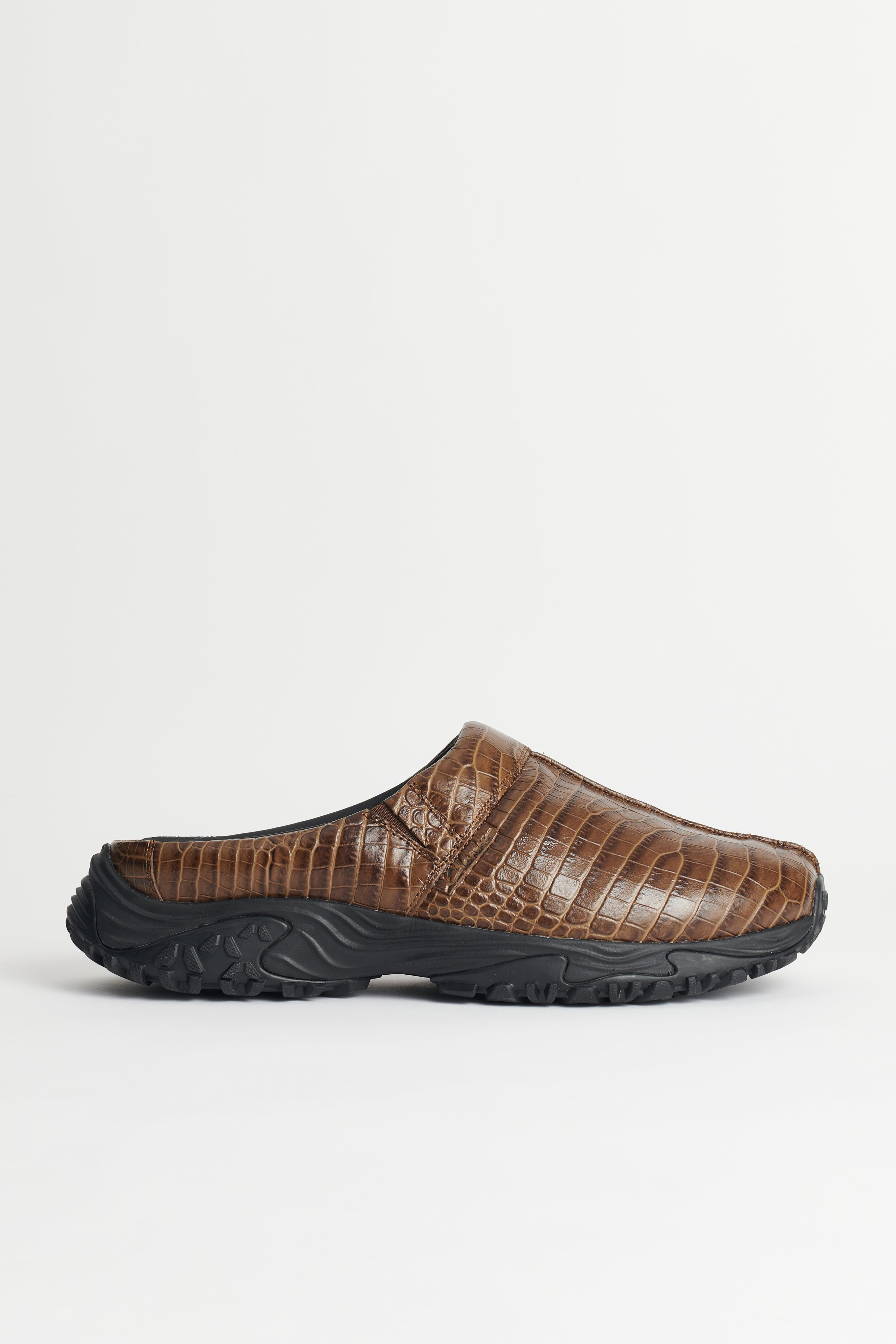 MARTINE ROSE X CLARKS CLOG BROWN CROC - 1