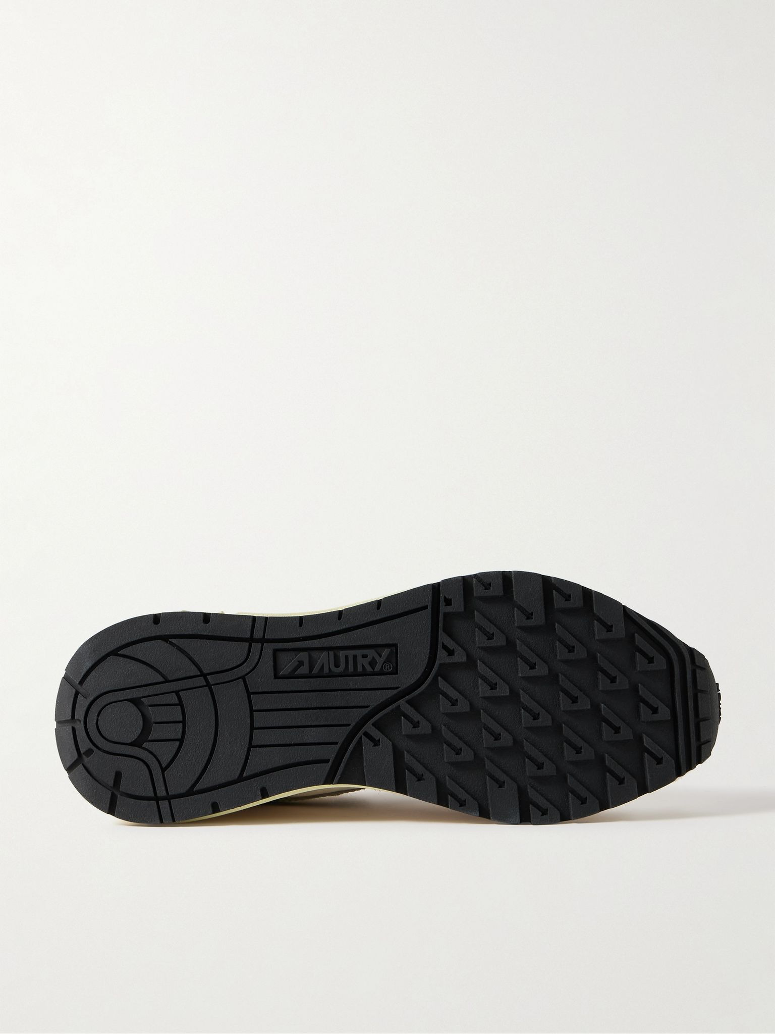 Reelwind Low Suede and Shell Sneakers Gray - 3