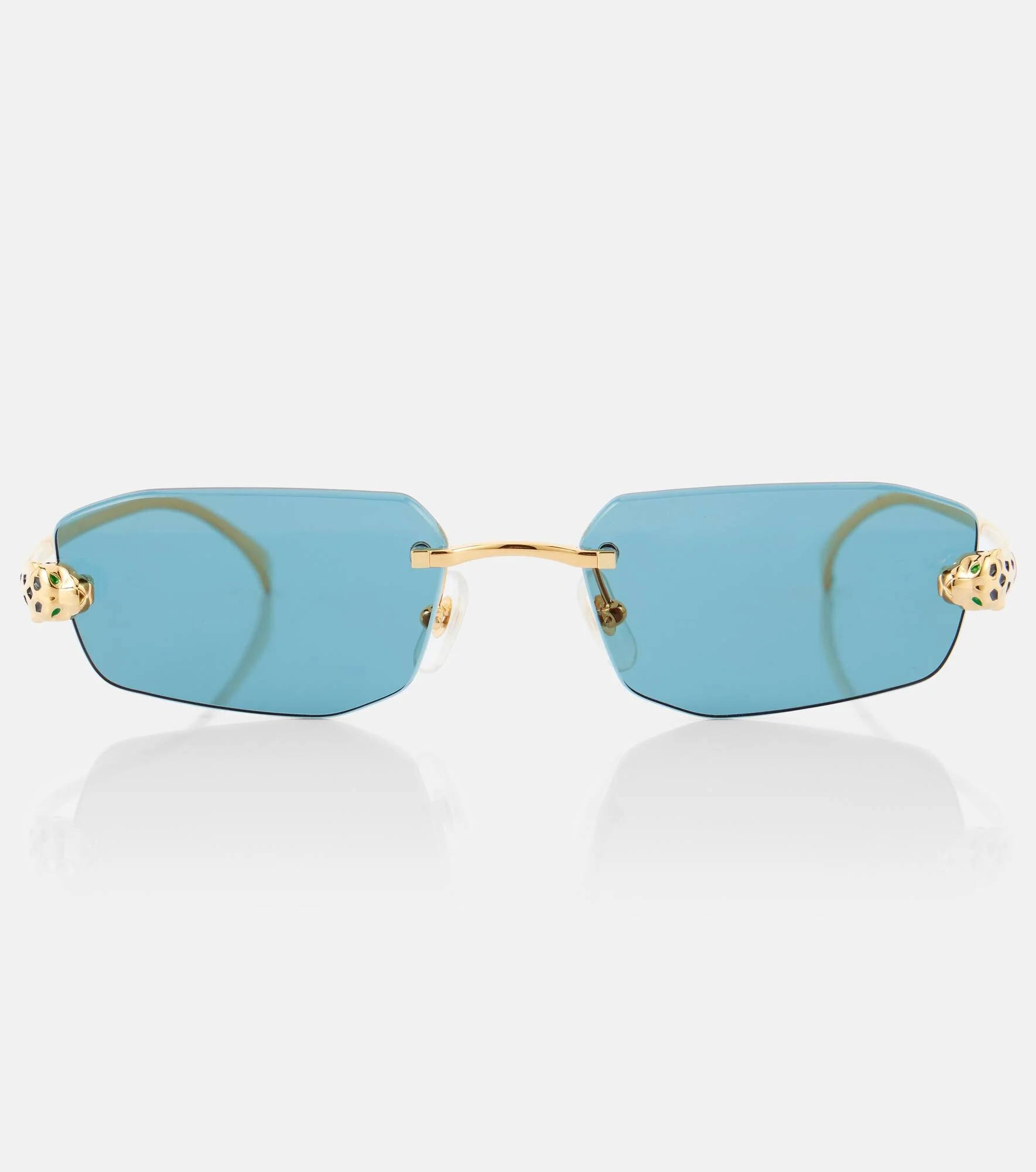 Panthère de Cartier rectangular sunglasses - 1