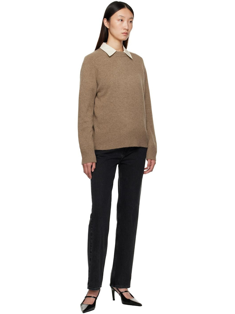 Loulou de Saison Taupe Baltra Sweater outlook