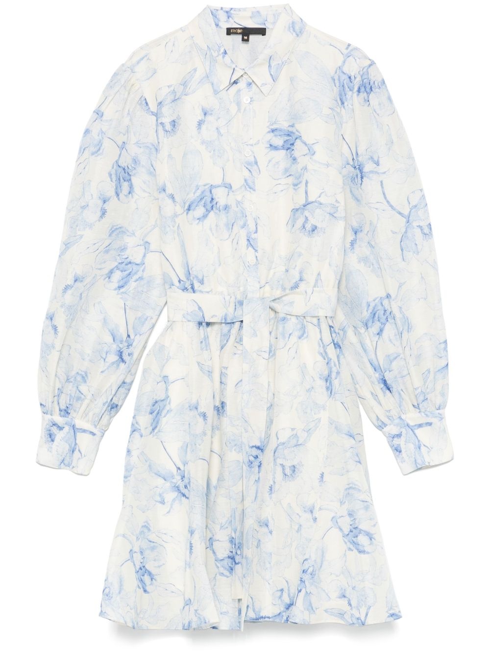 floral mini dress - 1