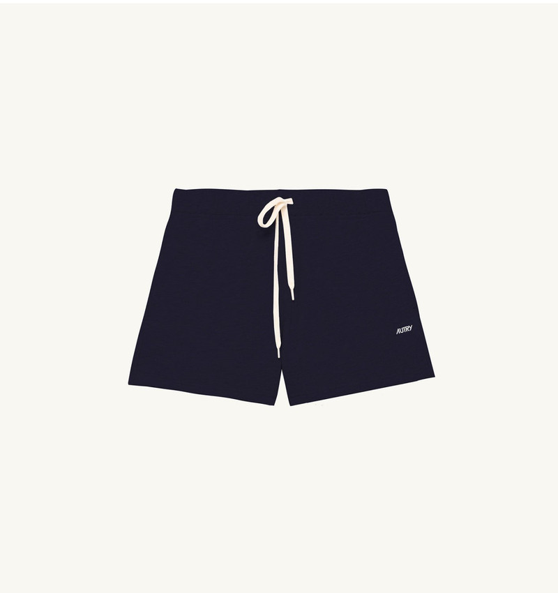 EMBROIDERED AUTRY LOGO SHORT WOMAN 1