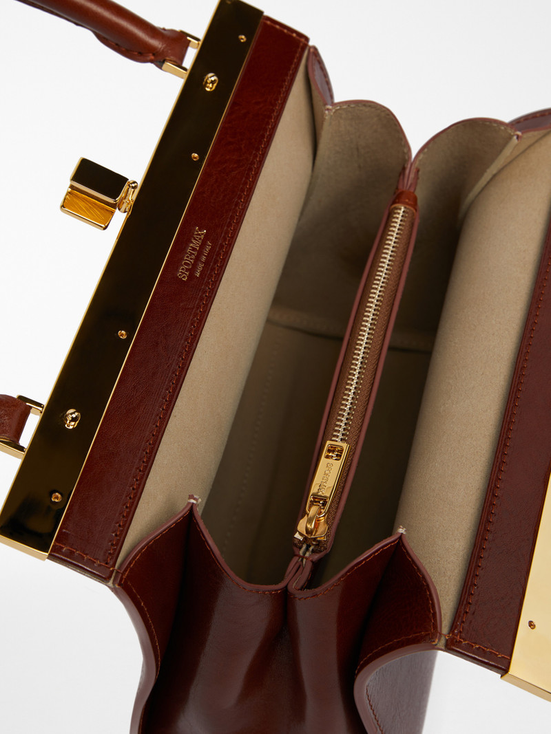 ERMETE Medium leather Lizzie Bag 6