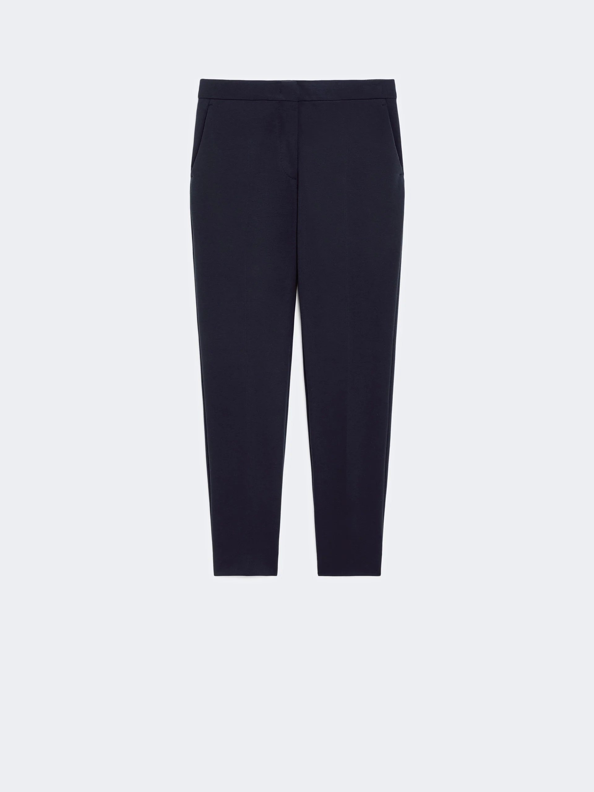 PEGNO Viscose jersey trousers - ULTRAMARINE - 1