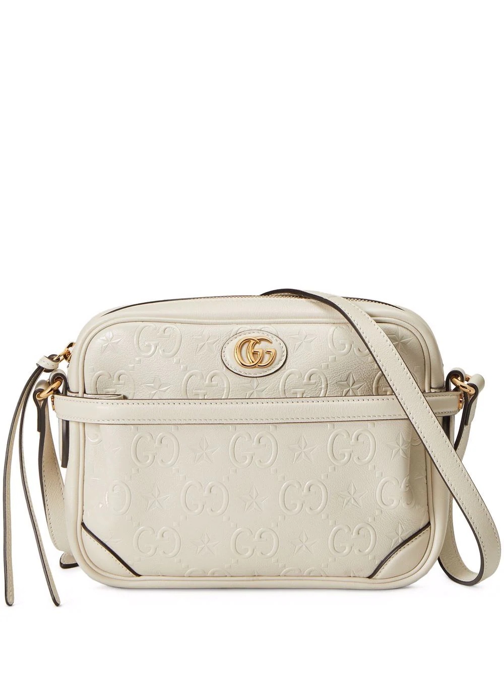 GG star-embossed crossbody bag - 1