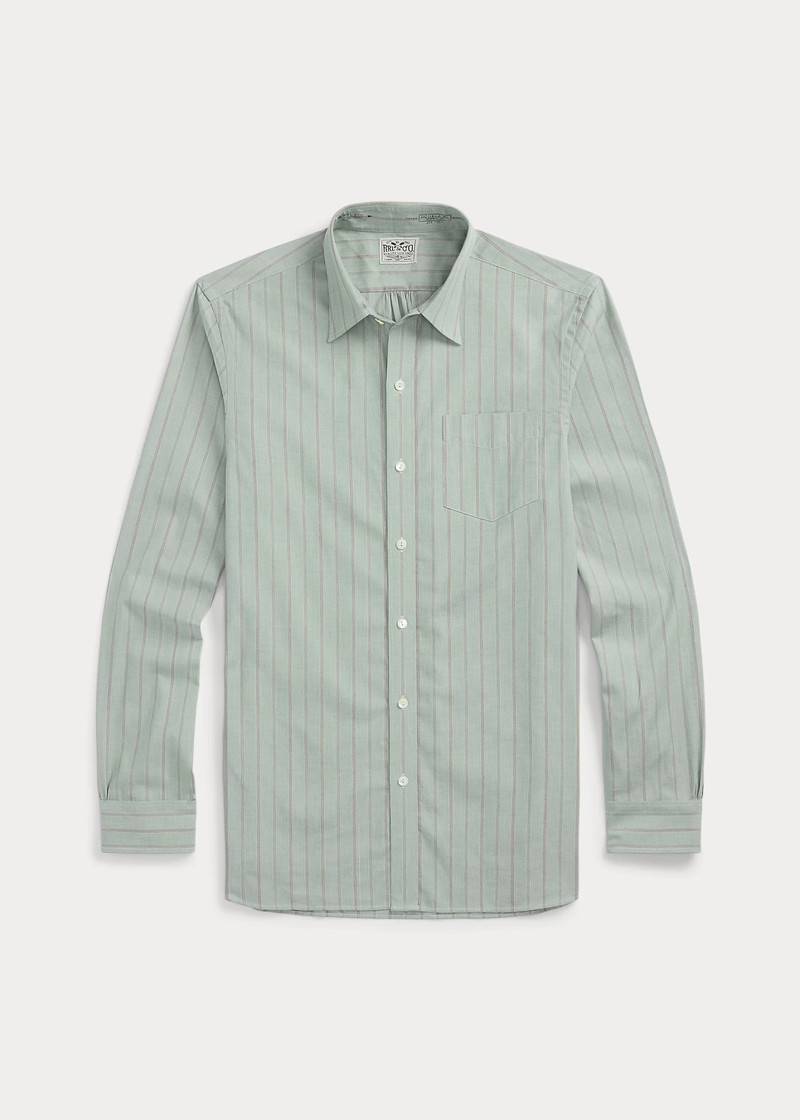 Slim Fit Striped Dobby Shirt 6