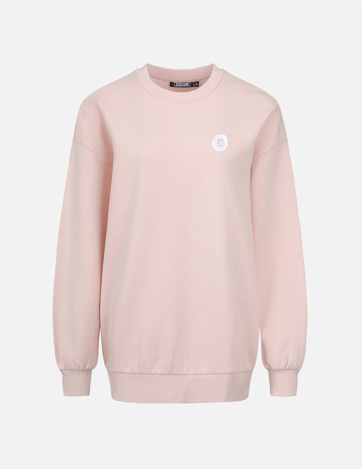 Kamon Glitter Print Oversize Sweatshirt - 8