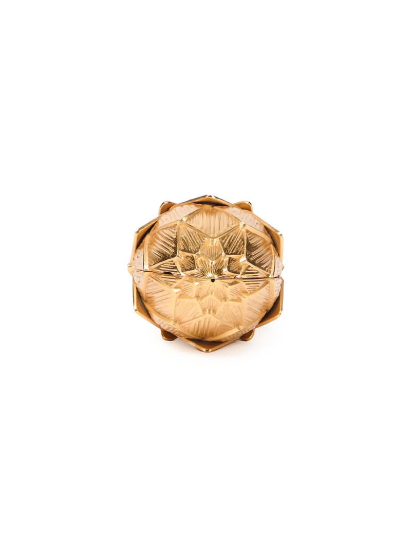 Women's Isabella Artichoke Clutch - Gold 3