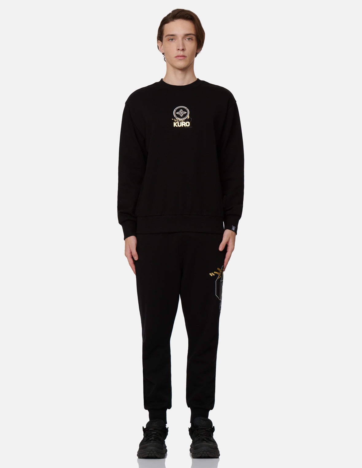Melting Hannya Skull Embroidered Sweatshirt - 6