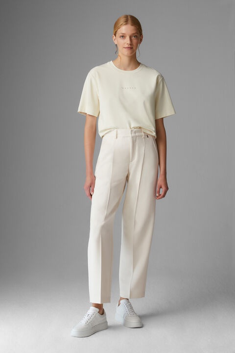 Fabia pleated pants in Off-white - 4