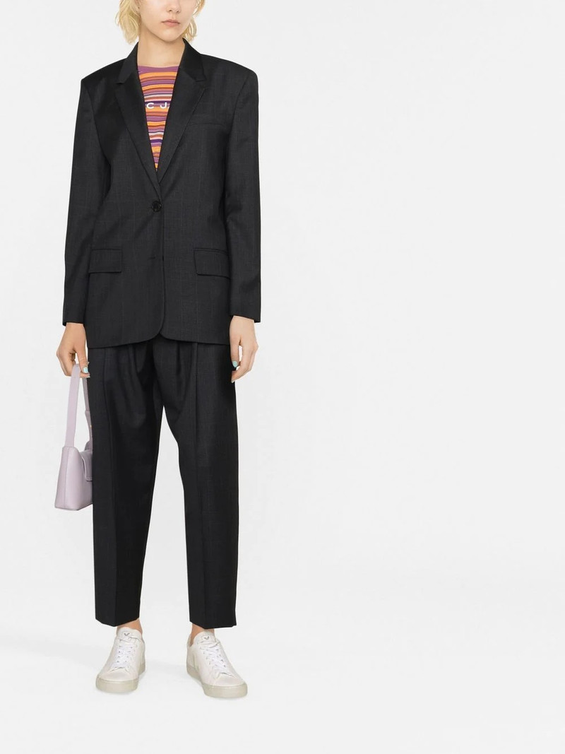 Isabel Marant Étoile Onilind checked blazer outlook