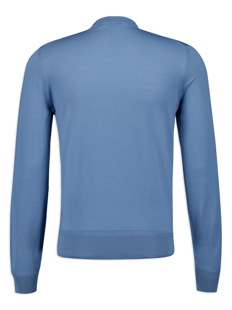 TOM FORD merino wool crew-neck sweater outlook