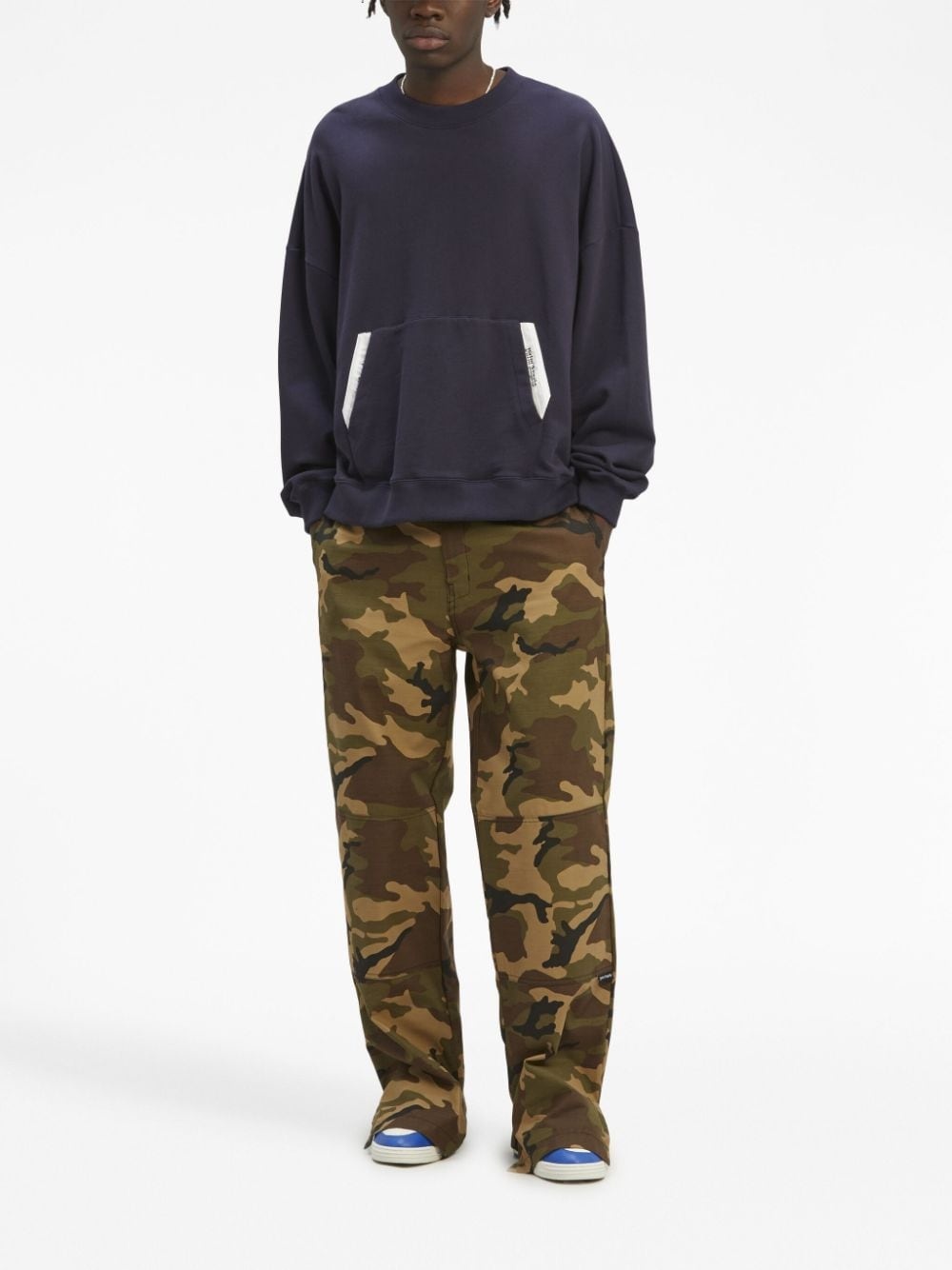 Sartorial Tape crew-neck sweatshirt - 2