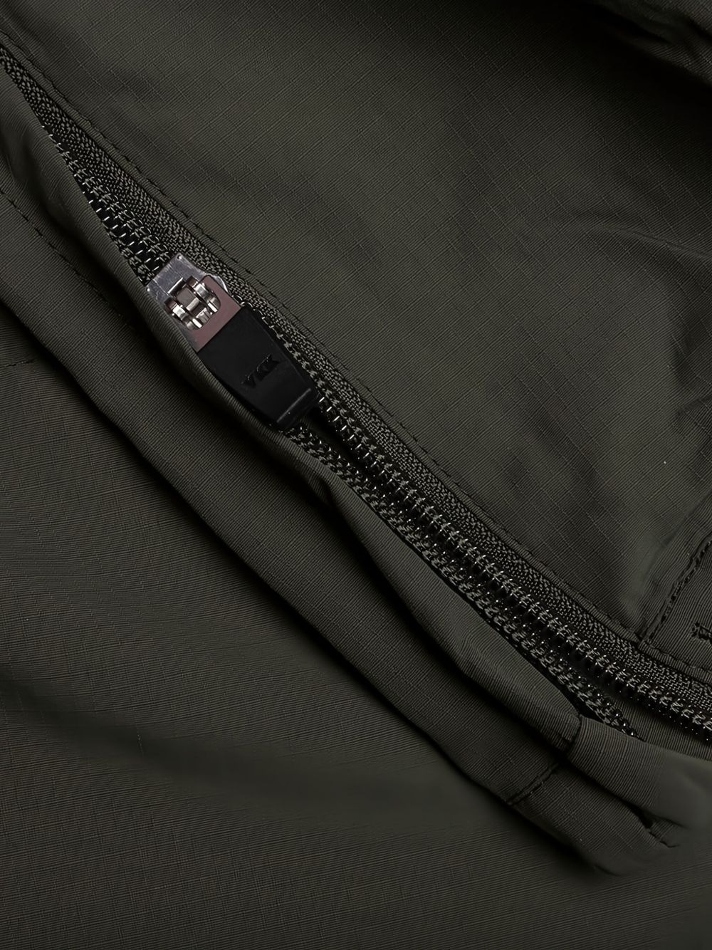 logo-print zip-detail trousers - 3