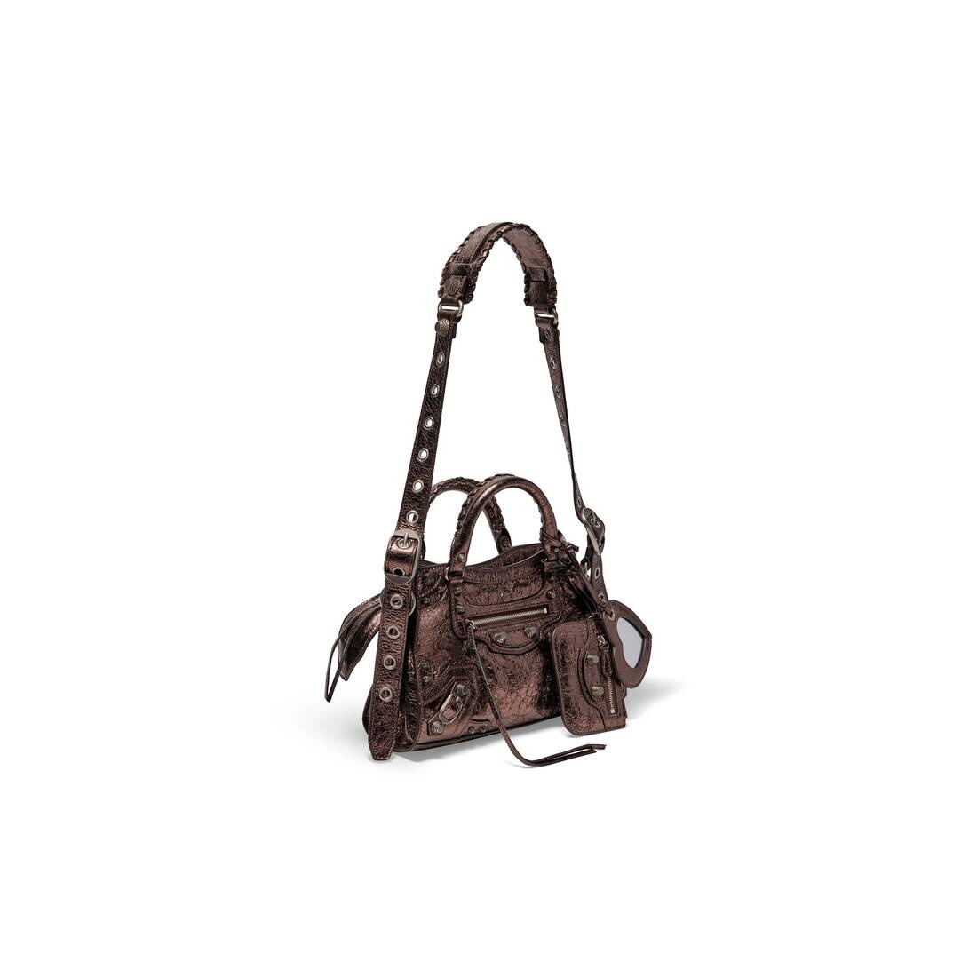 Women's Neo Cagole Xs Handbag Metallized in Bronze - 4