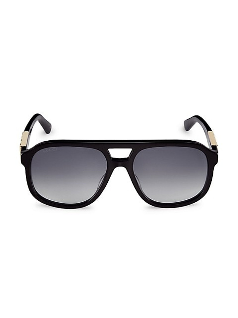 Sign 58MM Pilot Sunglasses - 1