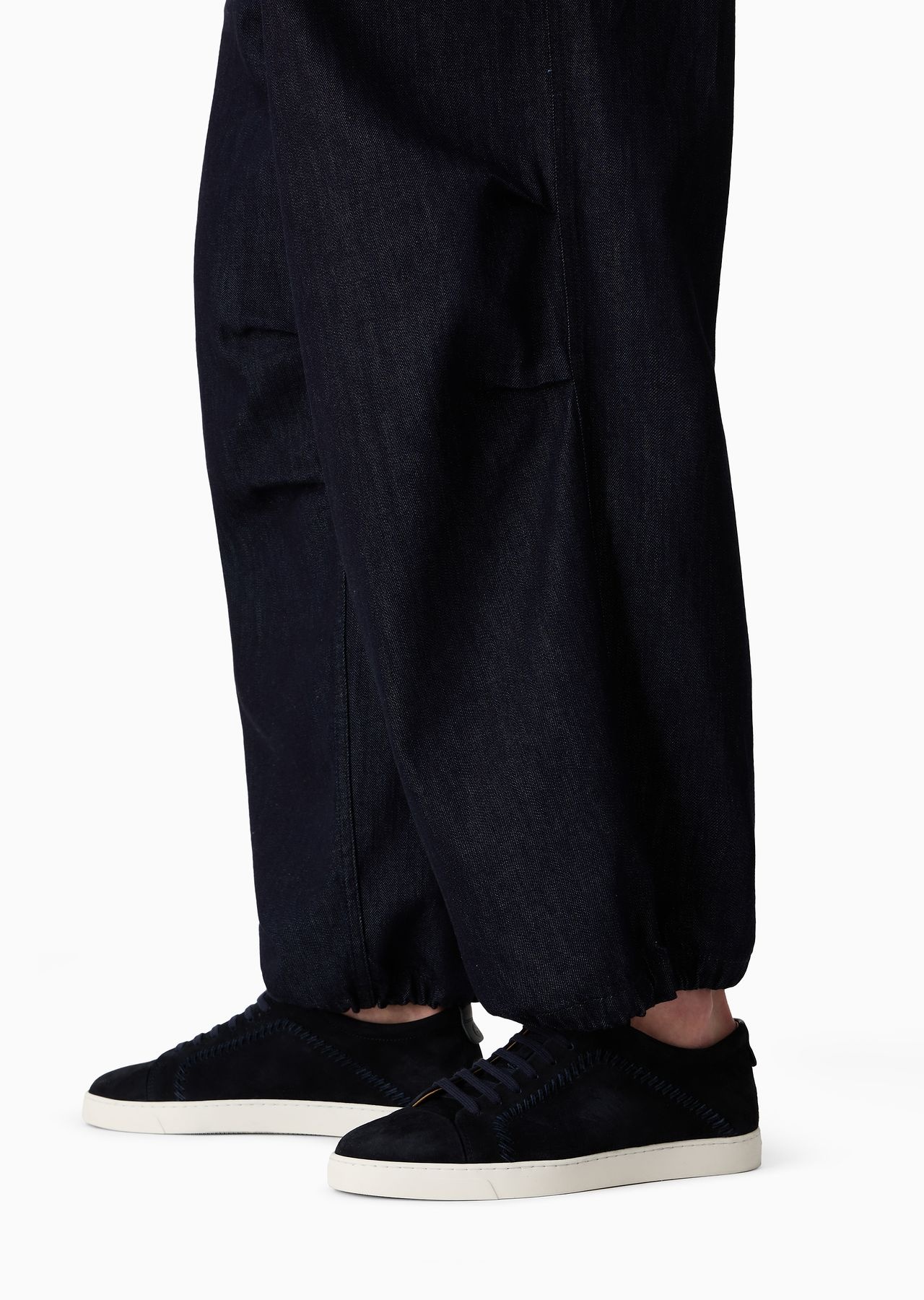ASV Denim Collection oversized cotton denim trousers - 6