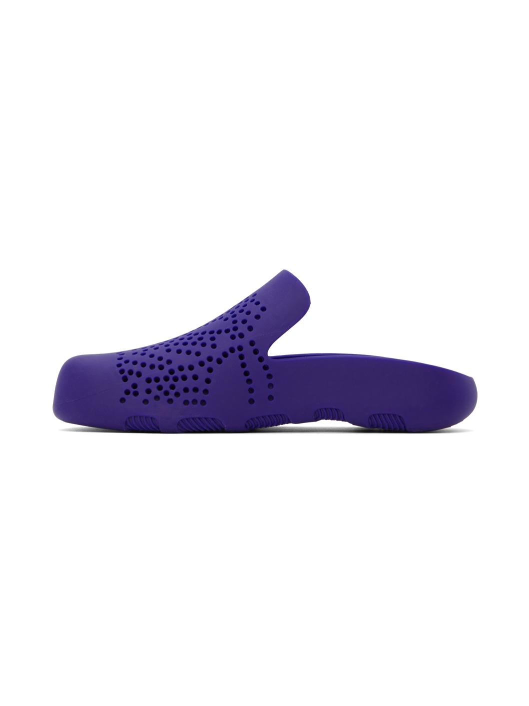 Blue Rubber Stingray Clogs - 3